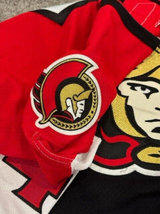 2006-07 Patrick Eaves Ottawa Senators Game Used Worn NHL Hockey Jersey! MeiGray