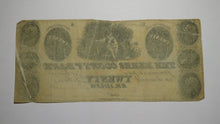 Load image into Gallery viewer, $20 18__ Reading Pennsylvania Obsolete Currency Bank Note Bill Remainder Berks