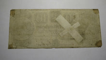 Load image into Gallery viewer, $10 1837 Manchester Michigan MI Obsolete Currency Bank Note Bill! Bank of MC!
