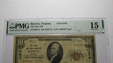 Load image into Gallery viewer, $10 1929 Bassett Virginia VA National Currency Bank Note Bill Ch #11976 F15 PMG