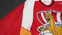 Load image into Gallery viewer, 1998-99 Duilio Grande Baie-Comeau Drakkar Game Used Worn QMJHL Hockey Jersey CHL