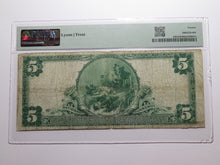 Load image into Gallery viewer, $5 1902 Paris Illinois IL National Currency Bank Note Bill Charter #3376 PMG