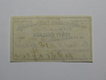 Load image into Gallery viewer, $40 1861 Confederate Bond Coupon Certificate Currency Bank Note Bill UNC