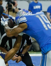 Load image into Gallery viewer, 2018 Kenny Golladay Detroit Lions Game Used Worn NFL Football Jersey Photomatch