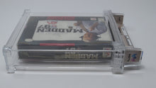 Load image into Gallery viewer, Madden &#39;97 NFL Football Super Nintendo Factory Sealed Video Game Wata Graded 