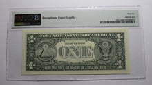 Load image into Gallery viewer, $1 1995 Radar Serial Number Federal Reserve Currency Bank Note Bill PMG UNC66EPQ