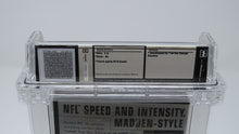 Load image into Gallery viewer, Madden &#39;98 NFL Football Sega Genesis Factory Sealed Video Game Wata Graded 7.5