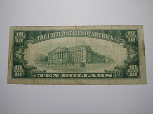 $10 1929 Proctorsville Vermont VT National Currency Bank Note Bill Ch #1383 FINE