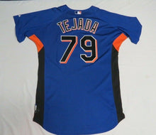 Load image into Gallery viewer, 2010 Ruben Tejada New York Mets Game Used Worn Spring Training Baseball Jersey!