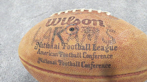 1970's Los Angeles Rams Game Used NFL Football! Pete Rozelle Wilson Youngblood