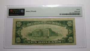 $10 1929 Okemah Oklahoma OK National Currency Bank Note Bill Ch. #7677 F15 PMG