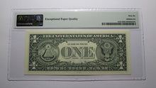 Load image into Gallery viewer, $1 1988 Radar Serial Number Federal Reserve Currency Bank Note Bill PMG UNC66EPQ