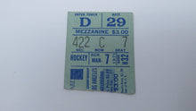 Load image into Gallery viewer, March 7, 1971 New York Rangers Vs. Los Angeles Kings NHL Hockey Ticket Stub