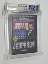 Load image into Gallery viewer, Brand New Jeopardy! Sega Genesis Factory Sealed Video Game Wata Graded 9.4 B+