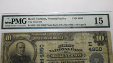 Load image into Gallery viewer, $10 1902 Belle Vernon Pennsylvania PA National Currency Bank Note Bill Ch. #4850