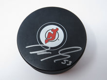 Load image into Gallery viewer, Vojtech Mozik Autographed Signed New Jersey Devils InGlasCo Hockey Puck