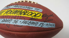 Load image into Gallery viewer, 1983 Jack Youngblood Los Angeles Rams Presentation Game Used Football! Falcons
