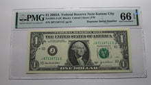 Load image into Gallery viewer, $1 2003A Repeater Serial Number Federal Reserve Currency Bank Note Bill UNC66EPQ