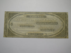$1 18__ Windsor Vermont VT Obsolete Currency Bank Note Bill Remainder UNC++++