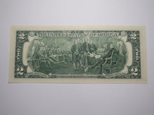 Load image into Gallery viewer, $2 2003 Radar Serial Number Federal Reserve Currency Bank Note Bill UNC 51744715
