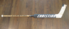 Load image into Gallery viewer, 1991-92 Jon Casey Minnesota North Stars Game Used Christian Hockey Goalie Stick