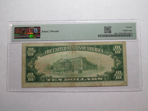 $10 1929 Alexandria Virginia VA National Currency Bank Note Bill #1716 VF20 PMG