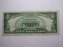 Load image into Gallery viewer, $5 1929 New Brunswick New Jersey National Currency Bank Note Bill Ch. #587 XF+