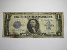 Load image into Gallery viewer, $1 1923 Silver Certificate Large Bank Note Bill Blue Seal One Dollar FINE