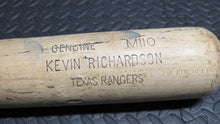 Load image into Gallery viewer, Kevin Richardson Texas Rangers Game Used Louisville Slugger M9 MLB Baseball Bat