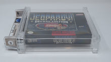 Load image into Gallery viewer, Jeopardy! Deluxe Edition Super Nintendo SNES Sealed Video Game Wata Graded 8.5 A