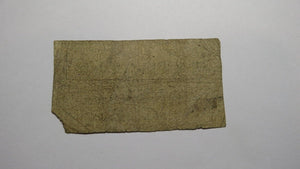 $.25 1861 Raleigh North Carolina Obsolete Currency Bank Note Bill State of NC