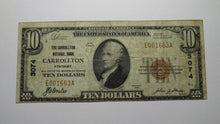 Load image into Gallery viewer, $10 1929 Carrollton Kentucky KY National Currency Bank Note Bill Ch. #3074 FINE+