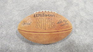 1970's Los Angeles Rams Game Used NFL Football! Pete Rozelle Wilson Youngblood