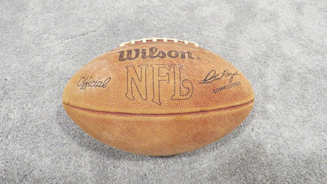 1970's Los Angeles Rams Game Used NFL Football! Pete Rozelle Wilson Youngblood