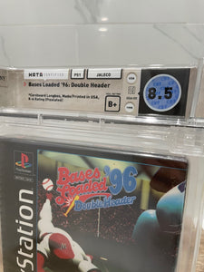 MLB Bases Loaded '96 Sony Playstation Factory Sealed Video Game Wata 8.5 Graded