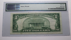 $5 1929 Harrisville New York NY National Currency Bank Note Bill Ch #10767 VF35