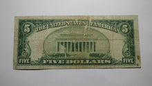 Load image into Gallery viewer, $5 1929 Mount Vernon New York NY National Currency Bank Note Bill Ch #5271 RARE
