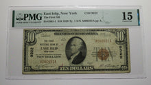 Load image into Gallery viewer, $10 1929 East Islip New York NY National Currency Bank Note Bill Ch. #9322 PMG