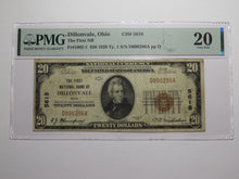 Load image into Gallery viewer, $20 1929 Dillonvale Ohio OH National Currency Bank Note Bill Charter #5618 VF20