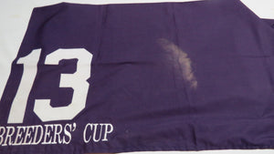 1989 Pleasant Variety Breeder's Cup Turf Grade 1 Race Used Worn Saddle Cloth!