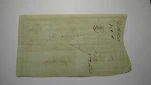 1791 One Pound Connecticut Comptroller's Office Colonial Currency Note! Pomeroy