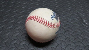 2020 Jesus Aguilar Miami Marlins Game Used RBI MLB Baseball! Asher Wojciechowski