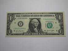 Load image into Gallery viewer, $1 2021 Radar Serial Number Federal Reserve Currency Bank Note Bill UNC 64211246