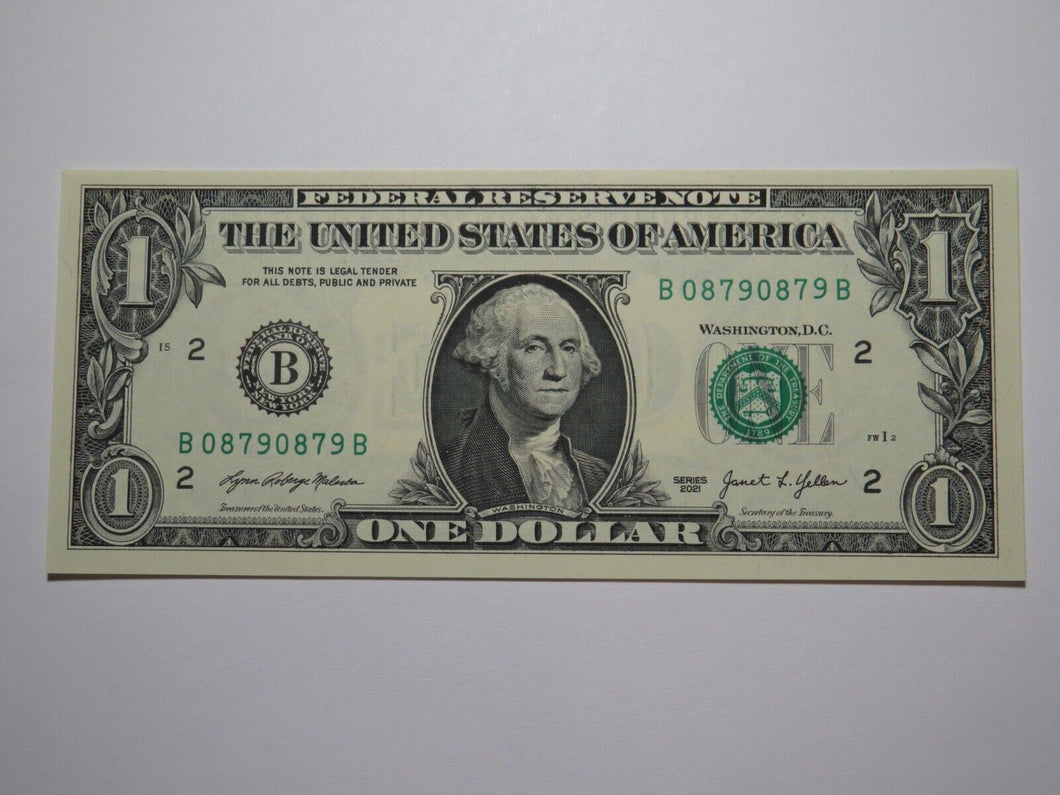 $1 2003 Repeater Serial Number Federal Reserve Currency Bank Note Bill #08790879