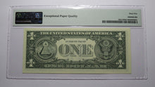 Load image into Gallery viewer, $1 1995 Radar Serial Number Federal Reserve Currency Bank Note Bill PMG UNC65EPQ