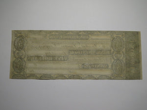 $5 18__ Windsor Vermont VT Obsolete Currency Bank Note Bill Remainder Rare UNC++