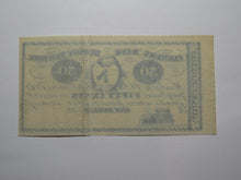 Load image into Gallery viewer, $.50 1862 Hudson New York NY Obsolete Currency Note Bill Hiram Dixon VF+