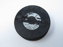 Load image into Gallery viewer, Huntsville Blair McCann Game Used OHA Official Viceroy Hockey Puck Ontario