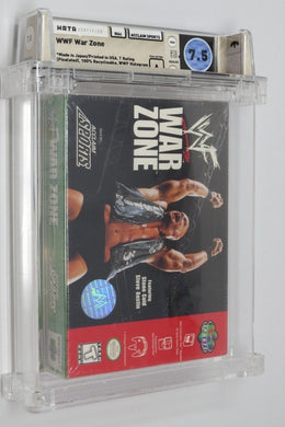 WWF War Zone Wrestling Nintendo 64 Factory Sealed Video Game Wata Graded 7.5 N64