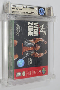 WWF War Zone Wrestling Nintendo 64 Factory Sealed Video Game Wata Graded 7.5 N64